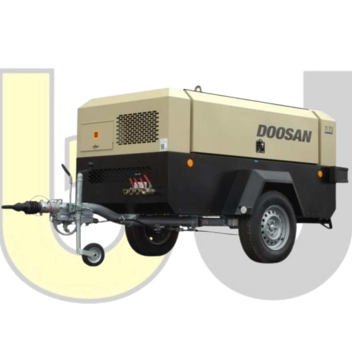 Doosan 7/73 - 250CFM - Four Tool Compressor