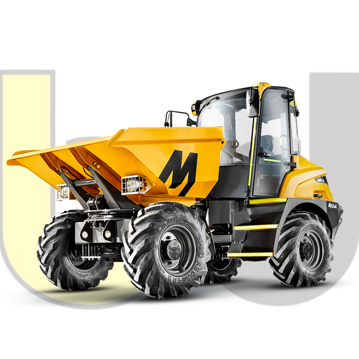Mecalac 6MDX - 6 Ton Cabbed Straight Tip Dumper