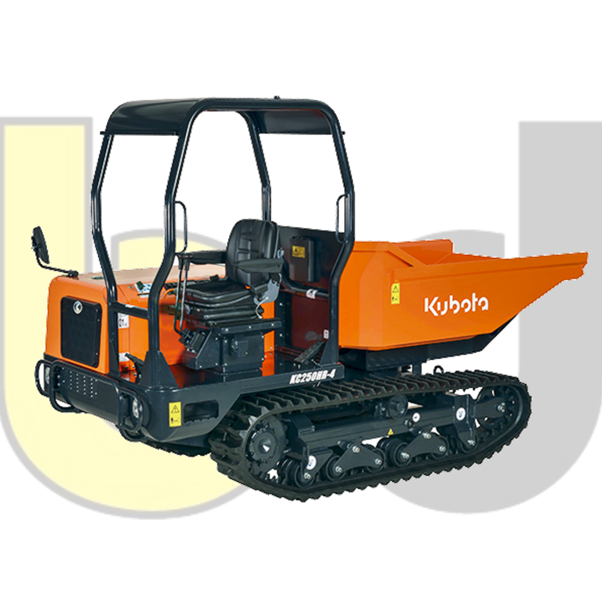 Kubota KC250HR - 3 Ton Tracked Swivel Tip Dumper