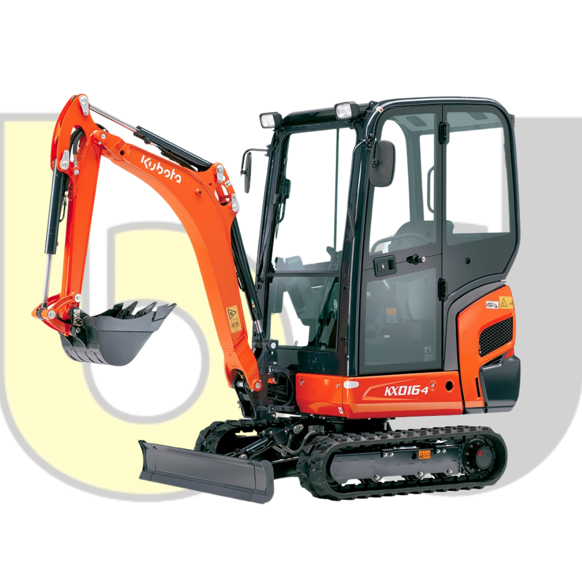 Kubota KX016-4 - 1.6 Ton Excavator