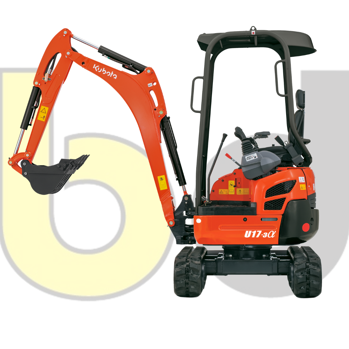 Kubota U17-3 - 1.7 Ton Excavator