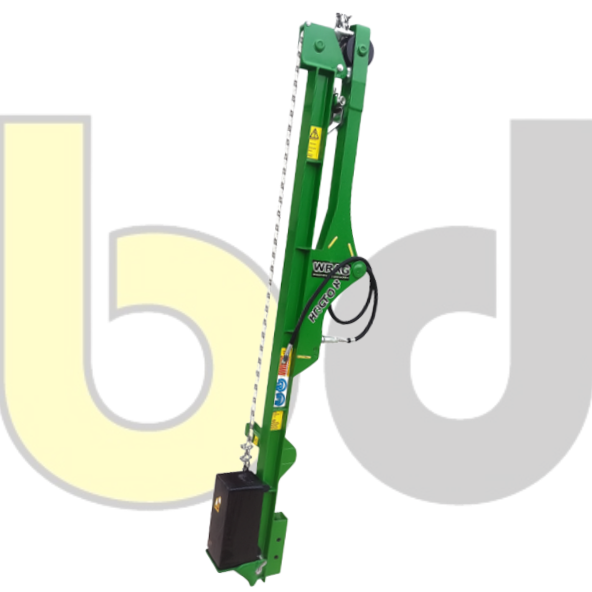 Wrag Hector 150STD - Hydraulic Post Knocker