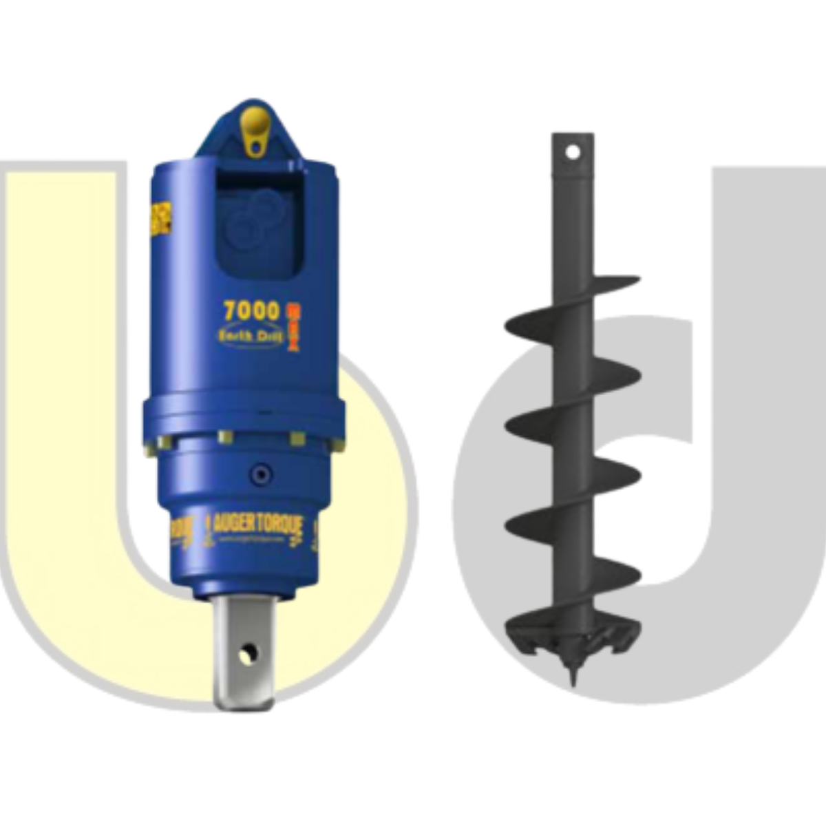 Augertorque 7000 - Hydraulic Auger (6/8 Ton)
