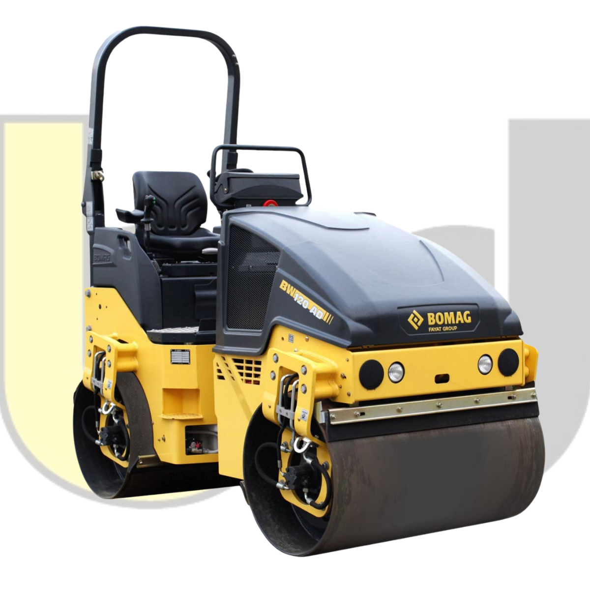 Bomag BW120AD - Ride On Tandem Roller