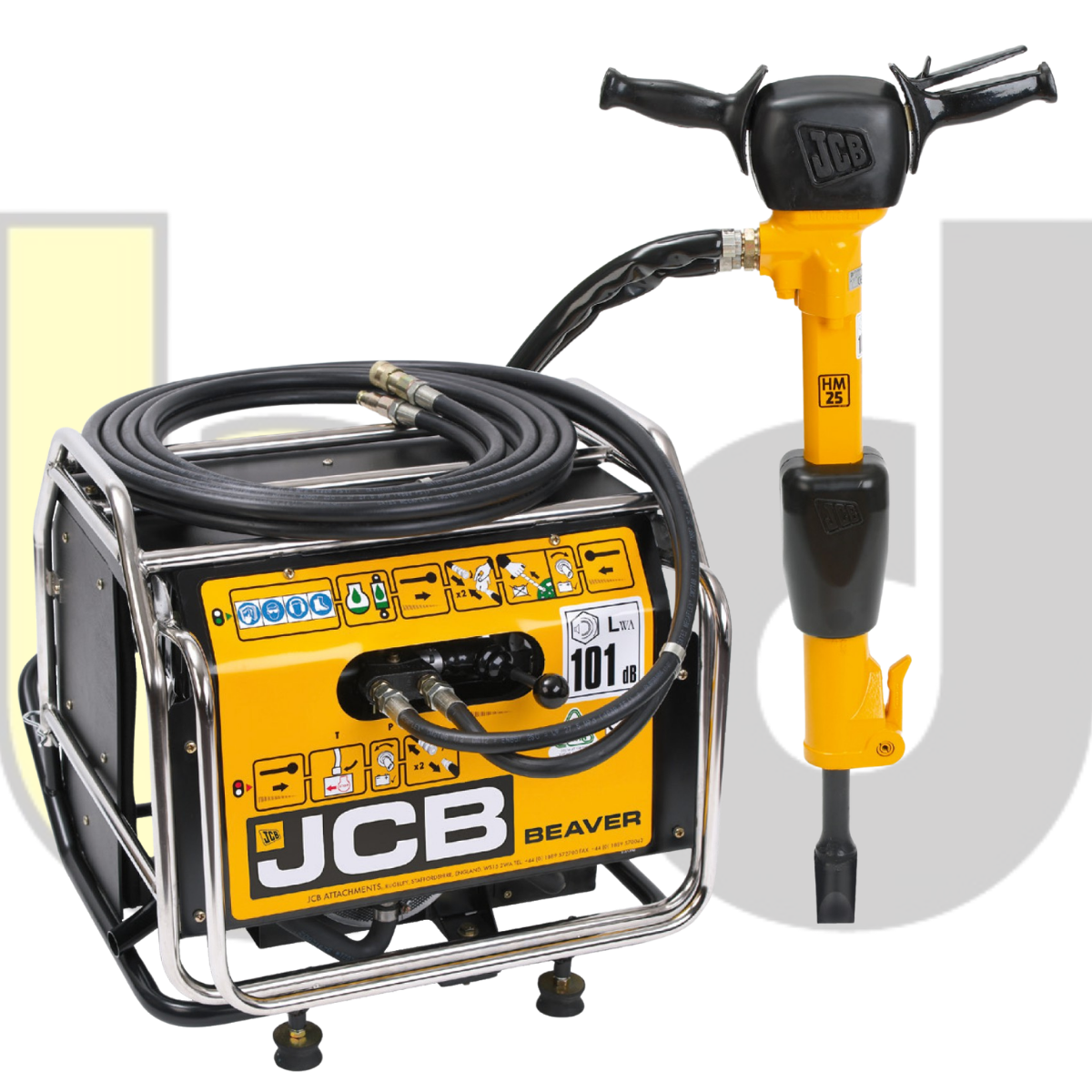 JCB Beaver Breaker - Hydraulic Breaker Pack