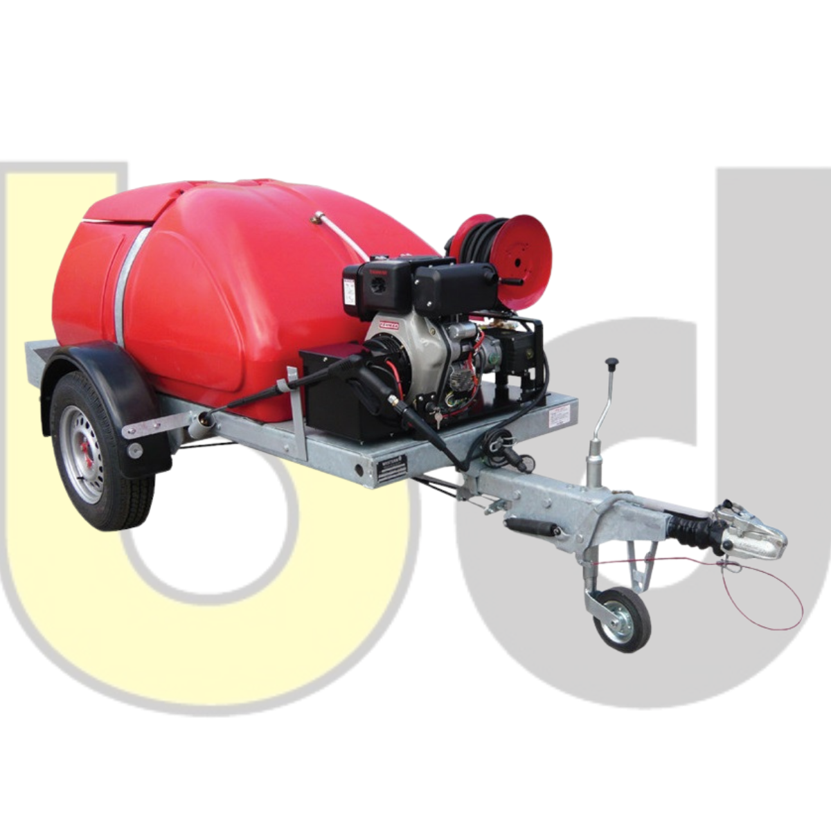 Towable Power Washer with Bowser - Taskman BW200 DY15