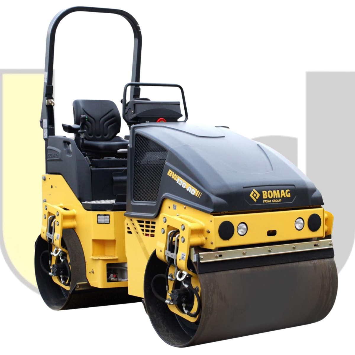 Bomag BW120AD - Ride On Tandem Roller